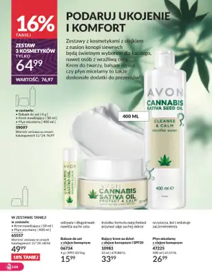 AVON - gazetka promocyjna Katalog listopad 2024 od czwartku 31.10 do soboty 30.11 - strona 144 AVON - gazetka promocyjna Katalog listopad 2024 od czwartku 31.10 do soboty 30.11 - strona 144