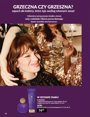 AVON - gazetka promocyjna Katalog listopad 2024 od czwartku 31.10 do soboty 30.11 - strona 30 AVON - gazetka promocyjna Katalog listopad 2024 od czwartku 31.10 do soboty 30.11 - strona 30