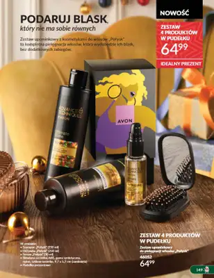 AVON - gazetka promocyjna Katalog listopad 2024 od czwartku 31.10 do soboty 30.11 - strona 149 AVON - gazetka promocyjna Katalog listopad 2024 od czwartku 31.10 do soboty 30.11 - strona 149