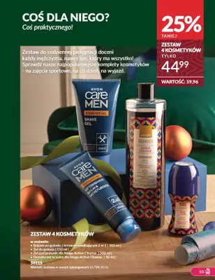 AVON - gazetka promocyjna Katalog listopad 2024 od czwartku 31.10 do soboty 30.11 - strona 53 AVON - gazetka promocyjna Katalog listopad 2024 od czwartku 31.10 do soboty 30.11 - strona 53