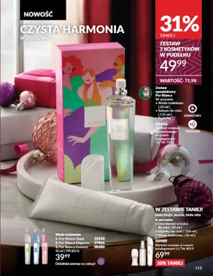 AVON - gazetka promocyjna Katalog listopad 2024 od czwartku 31.10 do soboty 30.11 - strona 113 AVON - gazetka promocyjna Katalog listopad 2024 od czwartku 31.10 do soboty 30.11 - strona 113