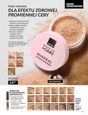 AVON - gazetka promocyjna Katalog listopad 2024 od czwartku 31.10 do soboty 30.11 - strona 73 AVON - gazetka promocyjna Katalog listopad 2024 od czwartku 31.10 do soboty 30.11 - strona 73