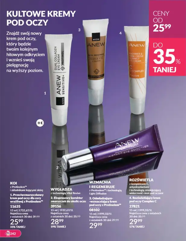 AVON - gazetka promocyjna Katalog listopad 2024 od czwartku 31.10 do soboty 30.11 - strona 242