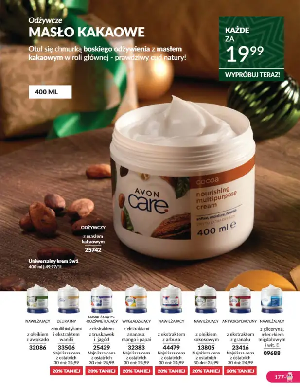 AVON - gazetka promocyjna Katalog listopad 2024 od czwartku 31.10 do soboty 30.11 - strona 177