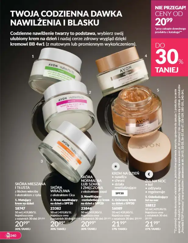 AVON - gazetka promocyjna Katalog listopad 2024 od czwartku 31.10 do soboty 30.11 - strona 240