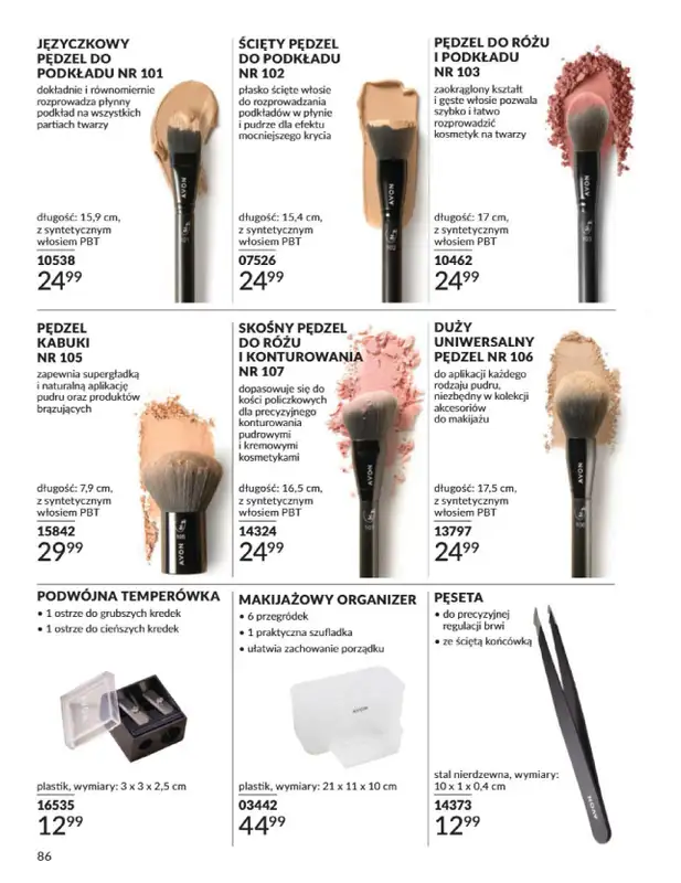 AVON - gazetka promocyjna Katalog listopad 2024 od czwartku 31.10 do soboty 30.11 - strona 86