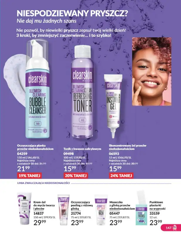 AVON - gazetka promocyjna Katalog listopad 2024 od czwartku 31.10 do soboty 30.11 - strona 147