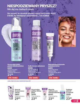 AVON - gazetka promocyjna Katalog listopad 2024 od czwartku 31.10 do soboty 30.11 - strona 147 AVON - gazetka promocyjna Katalog listopad 2024 od czwartku 31.10 do soboty 30.11 - strona 147