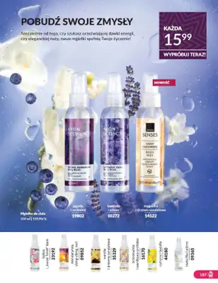AVON - gazetka promocyjna Katalog listopad 2024 od czwartku 31.10 do soboty 30.11 - strona 187 AVON - gazetka promocyjna Katalog listopad 2024 od czwartku 31.10 do soboty 30.11 - strona 187