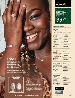 AVON - gazetka promocyjna Katalog listopad 2024 od czwartku 31.10 do soboty 30.11 - strona 205 AVON - gazetka promocyjna Katalog listopad 2024 od czwartku 31.10 do soboty 30.11 - strona 205