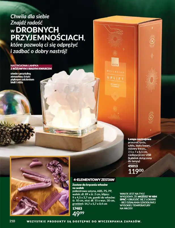 AVON - gazetka promocyjna Katalog listopad 2024 od czwartku 31.10 do soboty 30.11 - strona 210