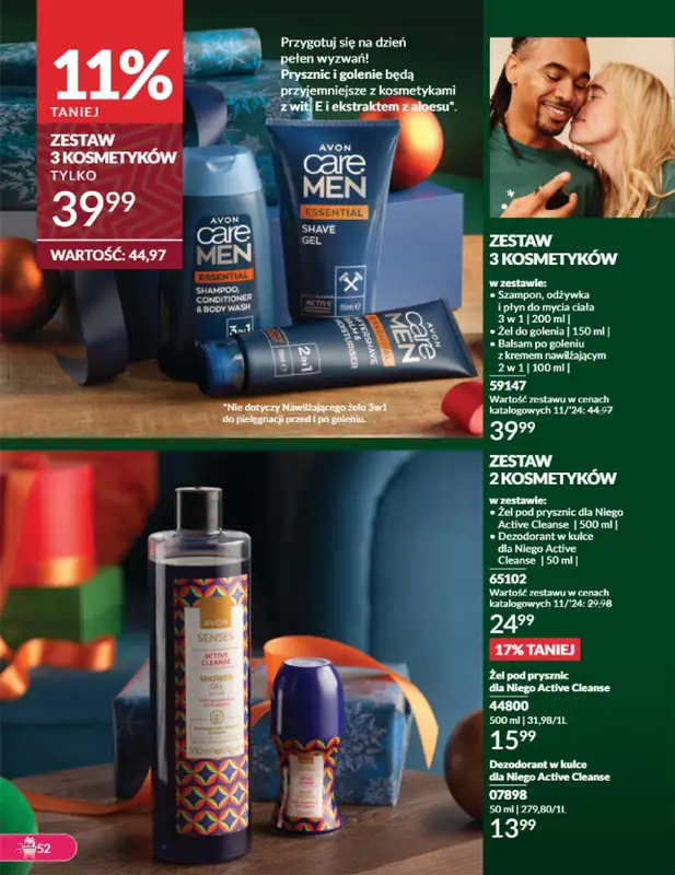 AVON - gazetka promocyjna Katalog listopad 2024 od czwartku 31.10 do soboty 30.11 - strona 52