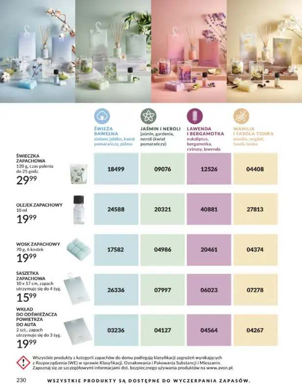 AVON - gazetka promocyjna Katalog listopad 2024 od czwartku 31.10 do soboty 30.11 - strona 230