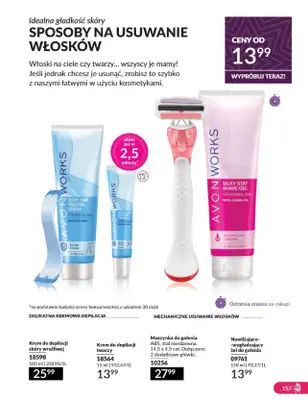 AVON - gazetka promocyjna Katalog listopad 2024 od czwartku 31.10 do soboty 30.11 - strona 157 AVON - gazetka promocyjna Katalog listopad 2024 od czwartku 31.10 do soboty 30.11 - strona 157