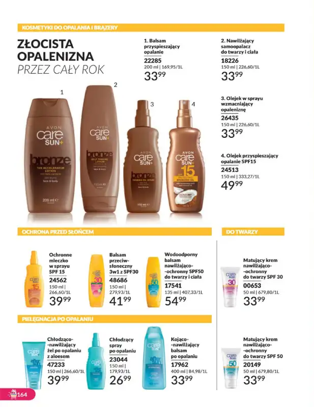 AVON - gazetka promocyjna Katalog listopad 2024 od czwartku 31.10 do soboty 30.11 - strona 164