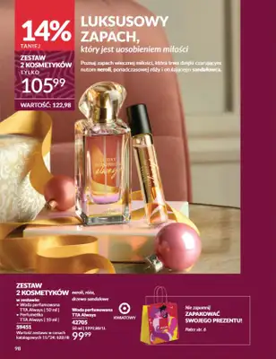 AVON - gazetka promocyjna Katalog listopad 2024 od czwartku 31.10 do soboty 30.11 - strona 98 AVON - gazetka promocyjna Katalog listopad 2024 od czwartku 31.10 do soboty 30.11 - strona 98
