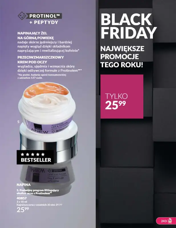 AVON - gazetka promocyjna Katalog listopad 2024 od czwartku 31.10 do soboty 30.11 - strona 243