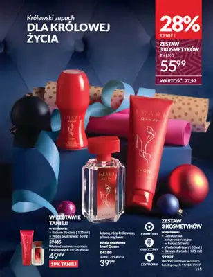 AVON - gazetka promocyjna Katalog listopad 2024 od czwartku 31.10 do soboty 30.11 - strona 115 AVON - gazetka promocyjna Katalog listopad 2024 od czwartku 31.10 do soboty 30.11 - strona 115
