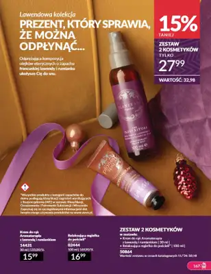 AVON - gazetka promocyjna Katalog listopad 2024 od czwartku 31.10 do soboty 30.11 - strona 167 AVON - gazetka promocyjna Katalog listopad 2024 od czwartku 31.10 do soboty 30.11 - strona 167