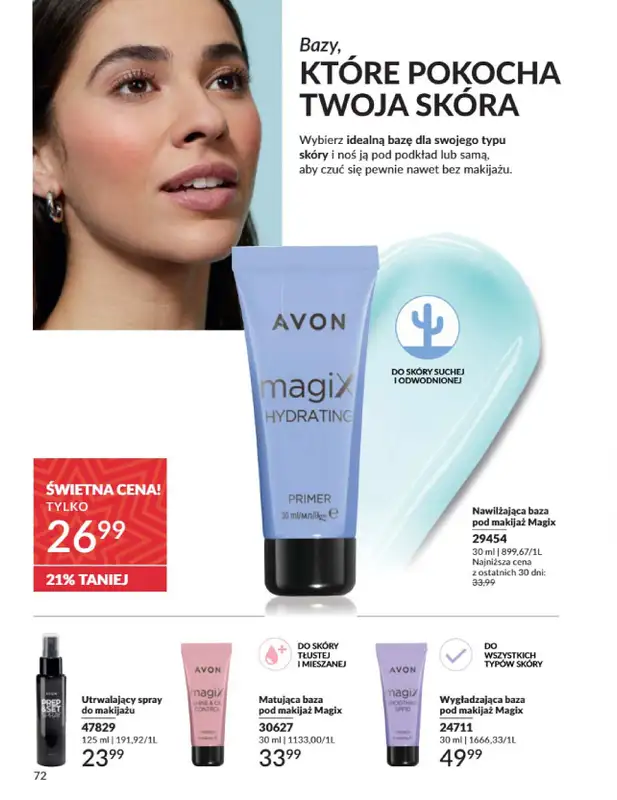 AVON - gazetka promocyjna Katalog listopad 2024 od czwartku 31.10 do soboty 30.11 - strona 72