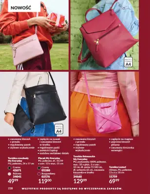 AVON - gazetka promocyjna Katalog listopad 2024 od czwartku 31.10 do soboty 30.11 - strona 228 AVON - gazetka promocyjna Katalog listopad 2024 od czwartku 31.10 do soboty 30.11 - strona 228