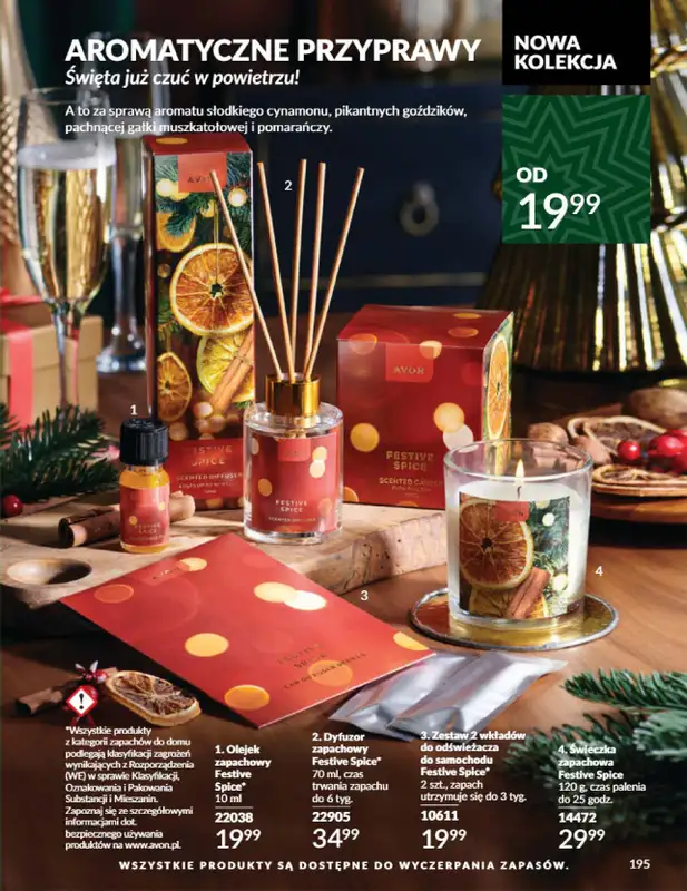 AVON - gazetka promocyjna Katalog listopad 2024 od czwartku 31.10 do soboty 30.11 - strona 195
