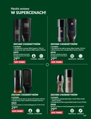 AVON - gazetka promocyjna Katalog listopad 2024 od czwartku 31.10 do soboty 30.11 - strona 129 AVON - gazetka promocyjna Katalog listopad 2024 od czwartku 31.10 do soboty 30.11 - strona 129