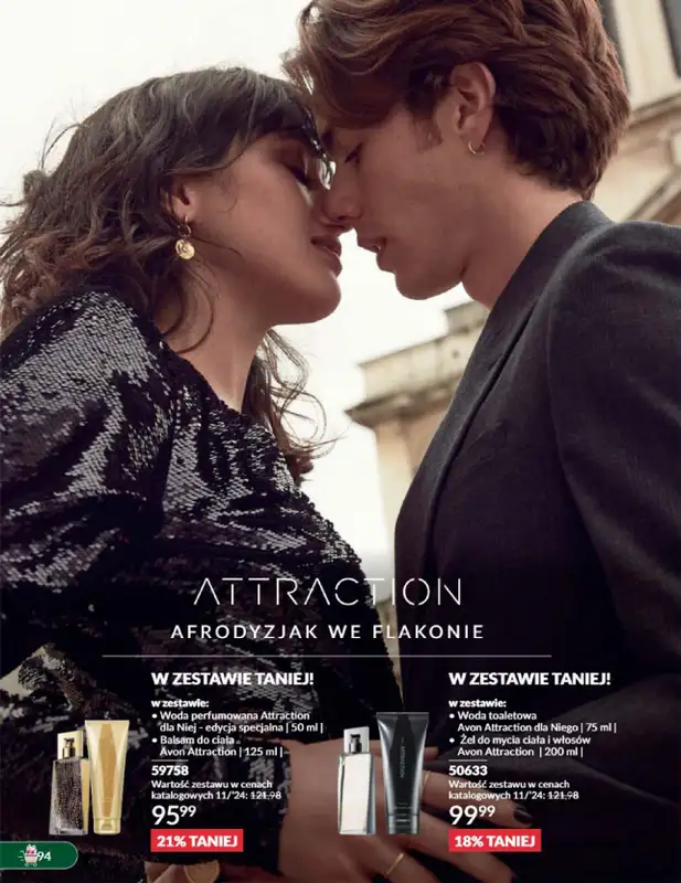 AVON - gazetka promocyjna Katalog listopad 2024 od czwartku 31.10 do soboty 30.11 - strona 94