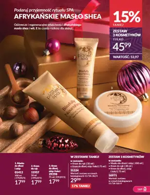 AVON - gazetka promocyjna Katalog listopad 2024 od czwartku 31.10 do soboty 30.11 - strona 169 AVON - gazetka promocyjna Katalog listopad 2024 od czwartku 31.10 do soboty 30.11 - strona 169