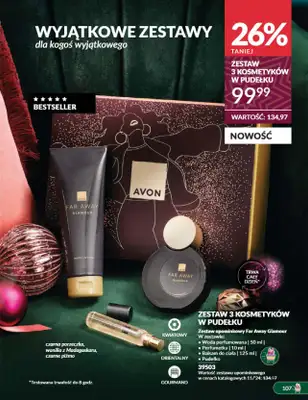 AVON - gazetka promocyjna Katalog listopad 2024 od czwartku 31.10 do soboty 30.11 - strona 107 AVON - gazetka promocyjna Katalog listopad 2024 od czwartku 31.10 do soboty 30.11 - strona 107
