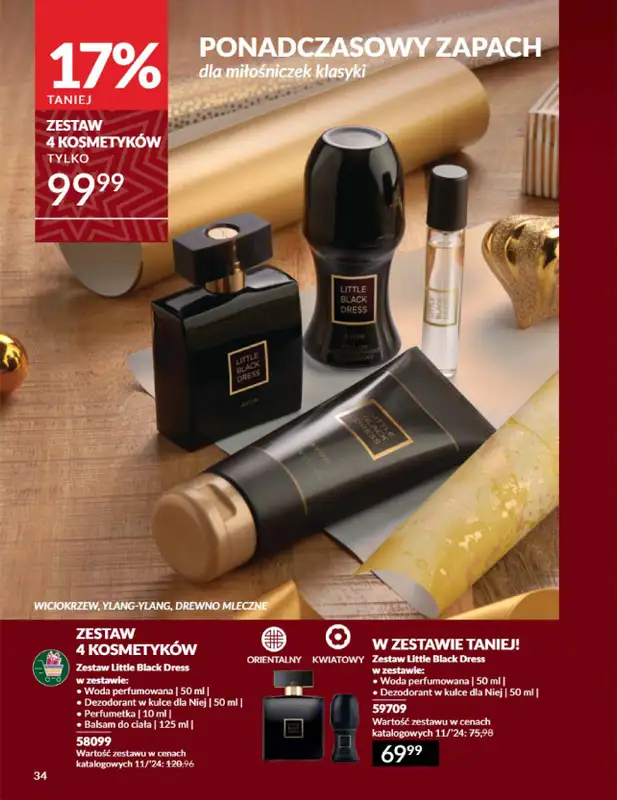 AVON - gazetka promocyjna Katalog listopad 2024 od czwartku 31.10 do soboty 30.11 - strona 34