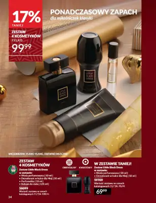 AVON - gazetka promocyjna Katalog listopad 2024 od czwartku 31.10 do soboty 30.11 - strona 34 AVON - gazetka promocyjna Katalog listopad 2024 od czwartku 31.10 do soboty 30.11 - strona 34