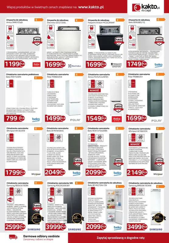 kakto.pl - gazetka promocyjna Gazetka od poniedziałku 04.11 do soboty 30.11 - strona 3