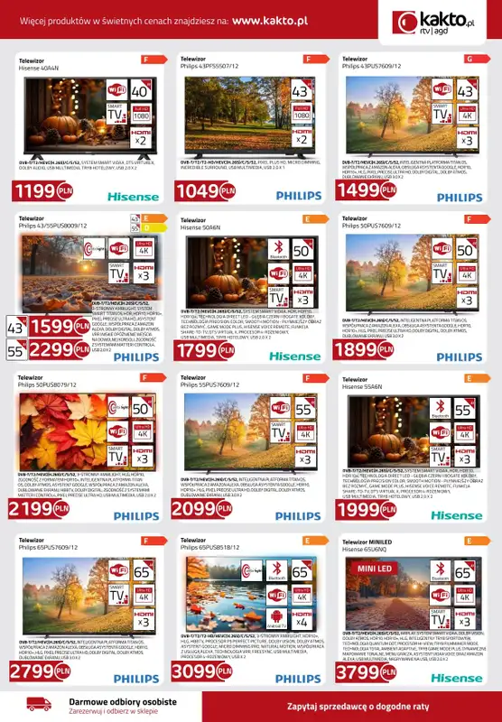 kakto.pl - gazetka promocyjna Gazetka od poniedziałku 04.11 do soboty 30.11 - strona 7