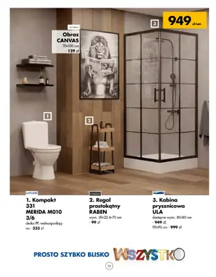 PSB Mrówka - gazetka promocyjna Gazetka od czwartku 07.11 do soboty 16.11 - strona 13