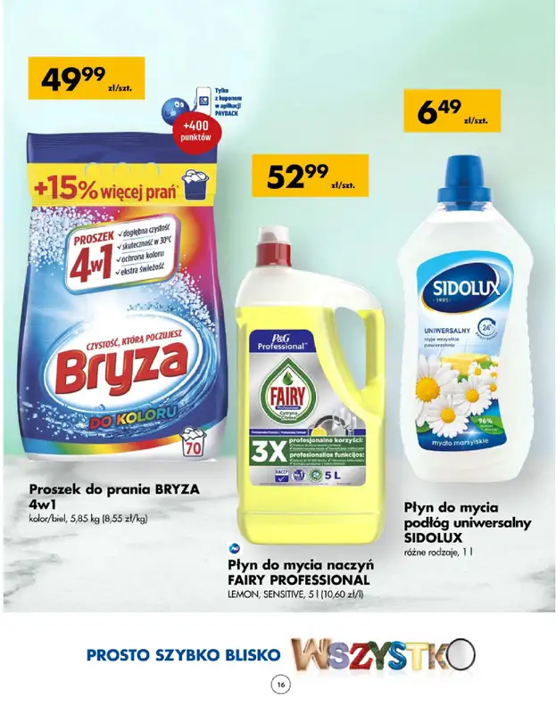 PSB Mrówka - gazetka promocyjna Gazetka od czwartku 07.11 do soboty 16.11 - strona 16