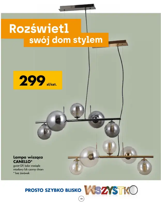 PSB Mrówka - gazetka promocyjna Gazetka od czwartku 07.11 do soboty 16.11 - strona 19