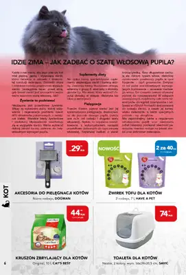 Aquael zoo - gazetka promocyjna Gazetka od wtorku 05.11 do soboty 30.11 - strona 6