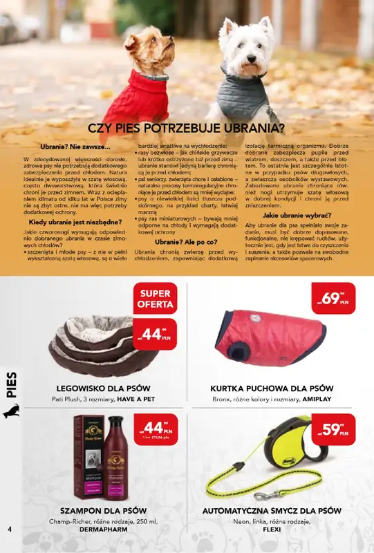 Aquael zoo - gazetka promocyjna Gazetka od wtorku 05.11 do soboty 30.11 - strona 4