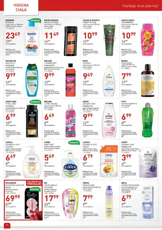Drogerie Jawa - gazetka promocyjna Gazetka od wtorku 05.11 do środy 04.12 - strona 12