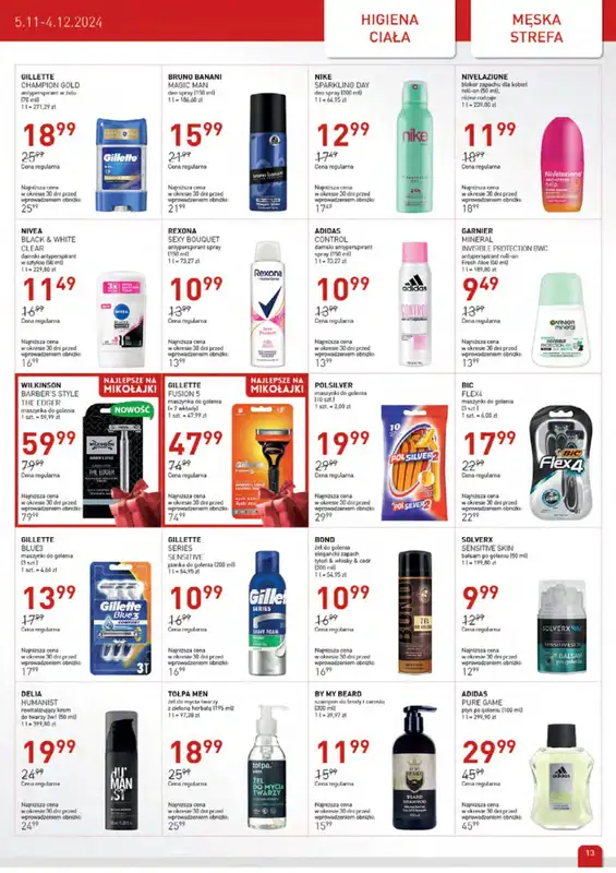 Drogerie Jawa - gazetka promocyjna Gazetka od wtorku 05.11 do środy 04.12 - strona 13