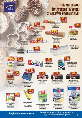 A-T - gazetka promocyjna Produkty chemiczne od wtorku 05.11 do soboty 30.11 - strona 41
