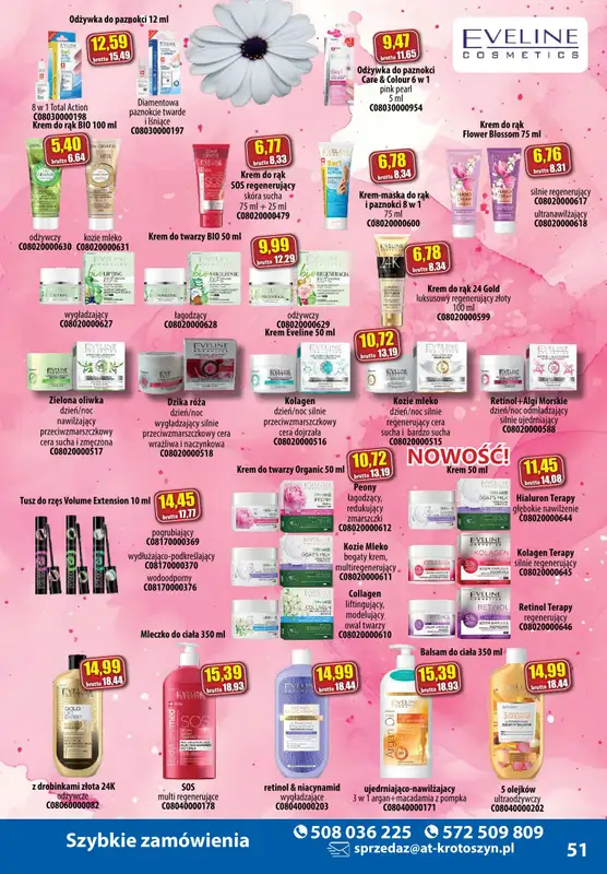 A-T - gazetka promocyjna Produkty chemiczne od wtorku 05.11 do soboty 30.11 - strona 51