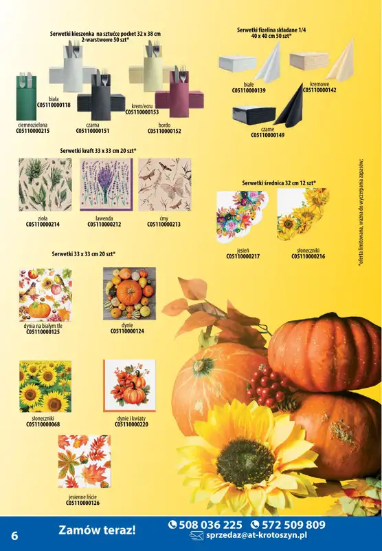 A-T - gazetka promocyjna Produkty chemiczne od wtorku 05.11 do soboty 30.11 - strona 6