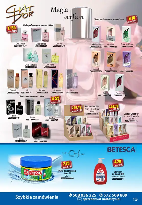 A-T - gazetka promocyjna Produkty chemiczne od wtorku 05.11 do soboty 30.11 - strona 15