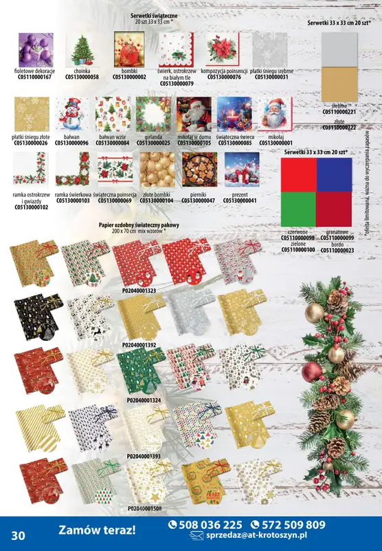 A-T - gazetka promocyjna Produkty chemiczne od wtorku 05.11 do soboty 30.11 - strona 30