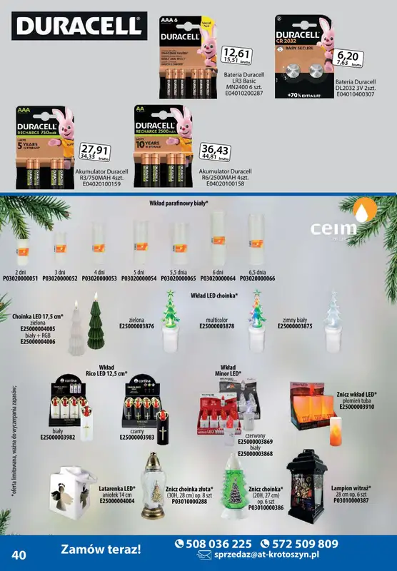 A-T - gazetka promocyjna Produkty chemiczne od wtorku 05.11 do soboty 30.11 - strona 40