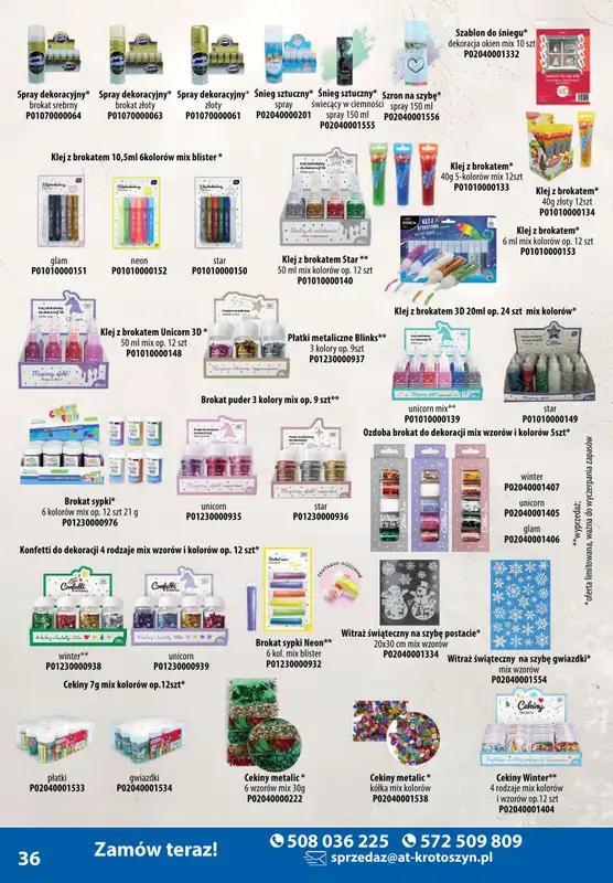 A-T - gazetka promocyjna Produkty chemiczne od wtorku 05.11 do soboty 30.11 - strona 36