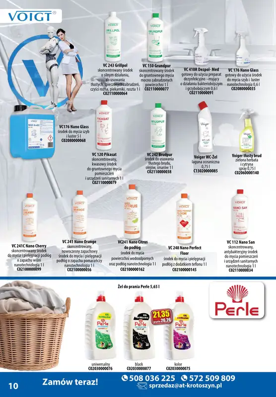 A-T - gazetka promocyjna Produkty chemiczne od wtorku 05.11 do soboty 30.11 - strona 10