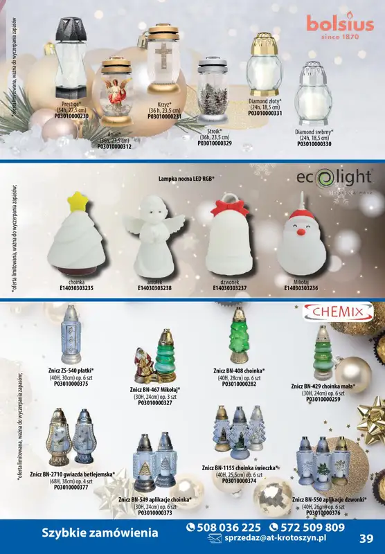 A-T - gazetka promocyjna Produkty chemiczne od wtorku 05.11 do soboty 30.11 - strona 39